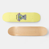 Cute koala en Coconut cartoon illustratie Persoonlijk Skateboard (Horizontaal)
