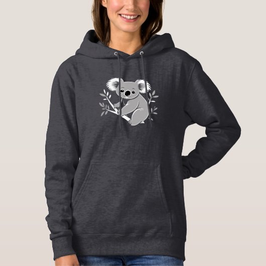 Cute Koala Hoodie (Voorkant)