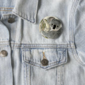 Cute Koala Hug Me Ronde Button 5,7 Cm (In situ)