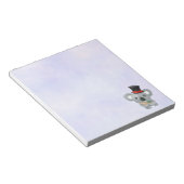 Cute Koala in een zwarte top-hoed Notitieblok (Schuin)