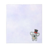 Cute Koala in een zwarte top-hoed Notitieblok (Voorkant)