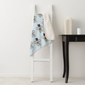 Cute Koala in een zwarte top-hoed Sherpa Deken (In situ)