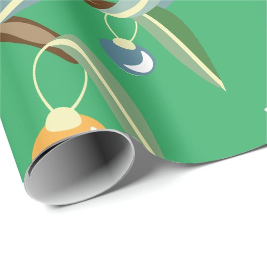 Cute Koala Kerstmis Cadeaupapier (Rol Hoek)