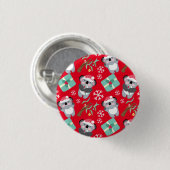 Cute Koala Kerstmis Ronde Button 3,2 Cm (Voorkant /achterkant)