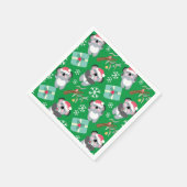 Cute Koala Kerstmis Servet (Hoek)