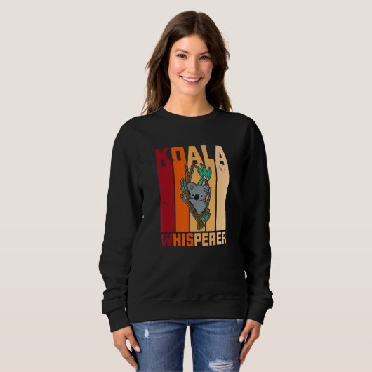 Cute Koala Koala Biologist Australia Trui (Voorkant volledig)