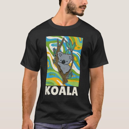 Cute Koala Koala Bioloog Australia 14 T-shirt (Voorkant)