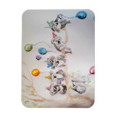 Cute Koala koalas Animal Waterverf Art Magnet Magneet (Verticaal)