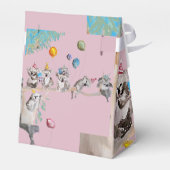 Cute Koala Koalas Girls Birthday Cake Favor Box Bedankdoosjes (Achterkant)