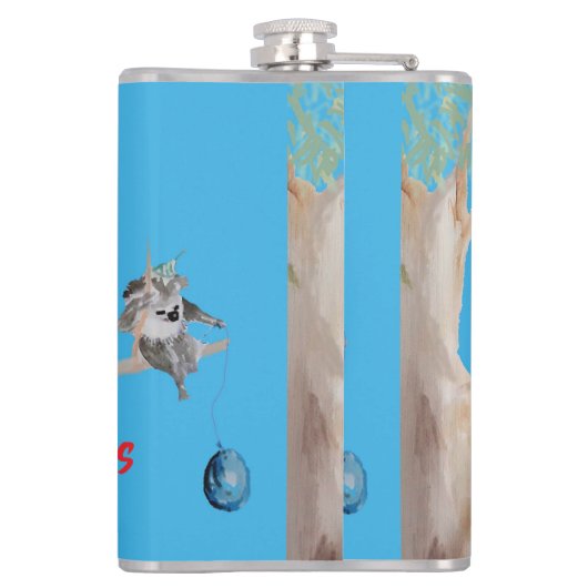 Cute Koala Koalas Merry Christmas Koala-mus Girls Heupfles (Achterkant)