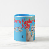 Cute Koala Koalas Merry Christmas Koala-mus Girls Mok (Midden)