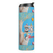 Cute Koala Koalas Merry Christmas Koala-mus Girls Thermosbeker (Gedraaid links)