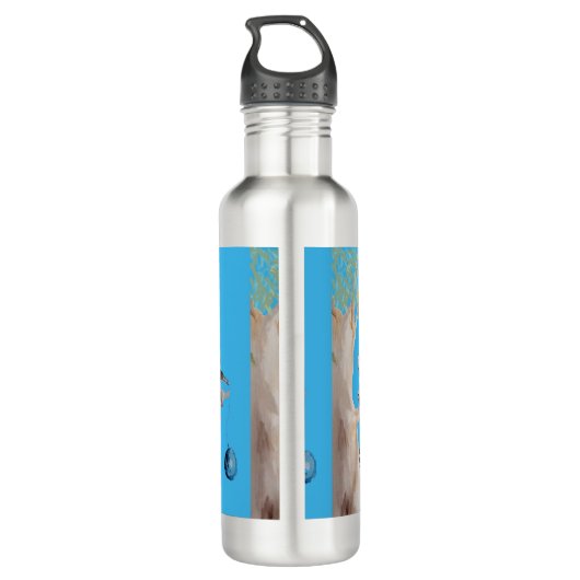 Cute Koala Koalas Merry Christmas Koala-mus Girls Waterfles (Achterkant)