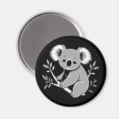 Cute Koala Magneet (Voorkant / Achterkant)