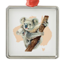 Cute Koala Mam en Baby