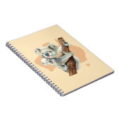 Cute Koala Mam en Baby Notitieboek (Rechterzijde)