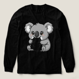 Cute Koala-ontwerp Tri-Blend Shirt