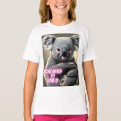 Cute Koala op de prijslijst Koalafied om van je te T-shirt (Voorkant)