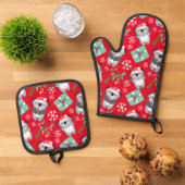 Cute Koala Ovenwant & Pannenlap Set (Top down)