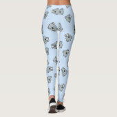 Cute Koala Pattern Leggings (Achterkant)