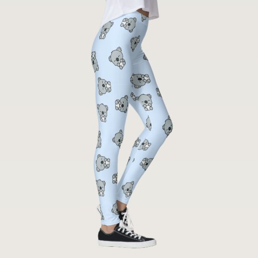 Cute Koala Pattern Leggings (Rechts)