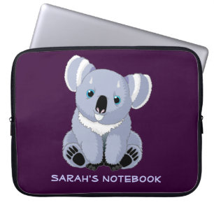 Cute Koala Persoonlijk Laptop Sleeve