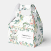 Cute Koala Pink Floral Baby Shower Thank You  Bedankdoosjes (Achterkant)
