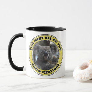 Cute koala "play on words" mok