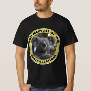 Cute koala "play on words" t-shirt