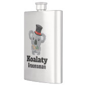 Cute Koala Pun Koalaty Groomsman Flacon (Links)