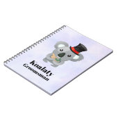 Cute Koala Pun Koalaty Groomsman Notitieboek (Linkerzijde)