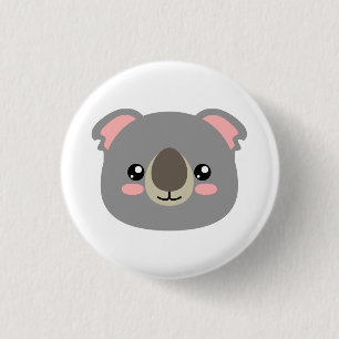 Cute Koala Ronde Button 3,2 Cm