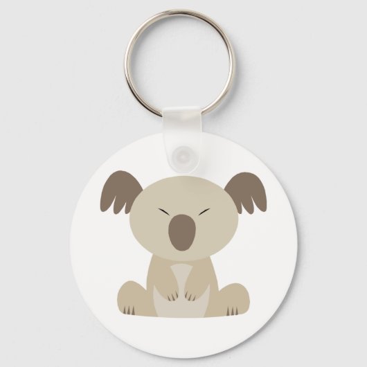 Cute Koala Sleutelhanger (Voorkant)