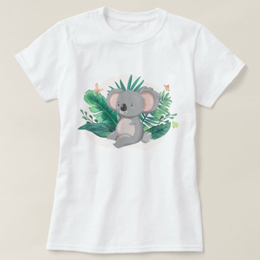 Cute Koala T-Shirt (Design voorkant)