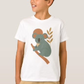 Cute Koala Tak Kids T-Shirt (Voorkant)