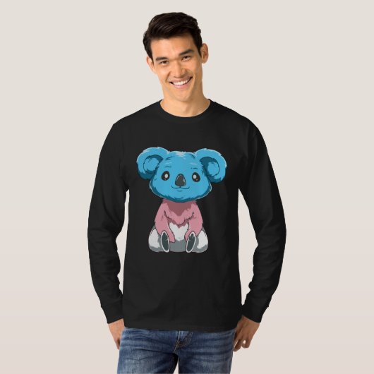 Cute Koala Transgender T-shirt (Voorkant volledig)