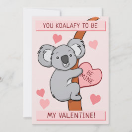 Cute Koala-ty Valentijnsdag Kaart