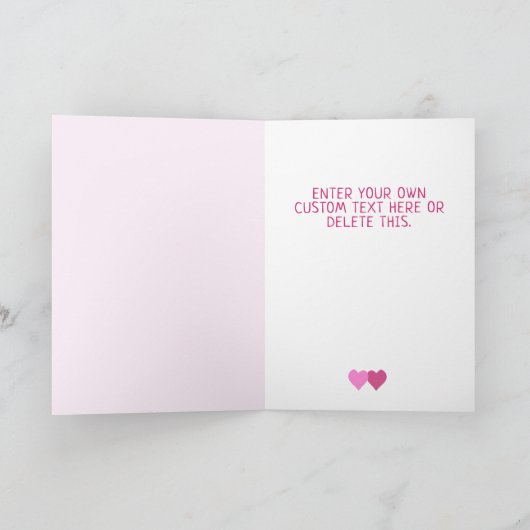 Cute Koala-ty Valentijnse Roze Wenskaart Kaart (Binnen)