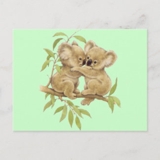 Cute Koalas Briefkaart