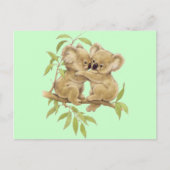 Cute Koalas Briefkaart (Voorkant)