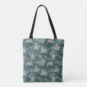 Cute Koalas Gathering Eucalyptus Tote Bag (Achterkant)