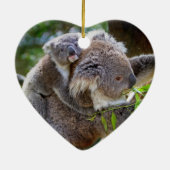 Cute Koalas Keramisch Ornament (Achterkant)