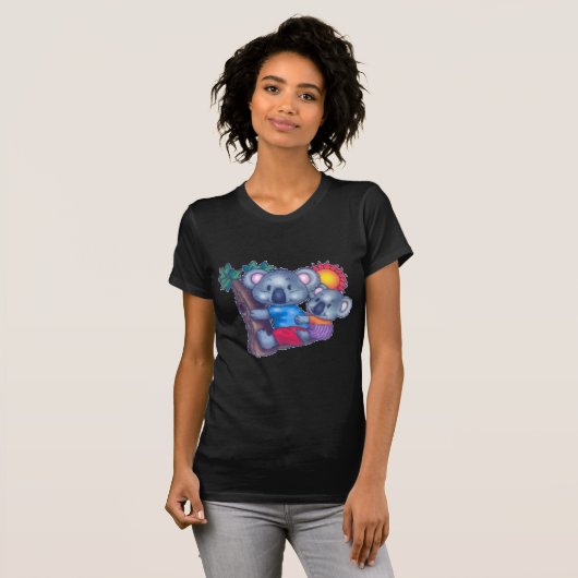 Cute Koalas T-shirt (Voorkant volledig)