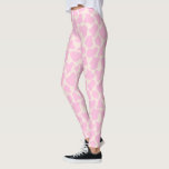 Cute Koe Animal Print Patroon Aesthetisch Roze Leggings<br><div class="desc">Kute Koe Animal Print Patroon Aesthetische Roze Leggings</div>