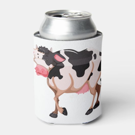 Cute koe blikjeskoeler (Blikje Voorkant)