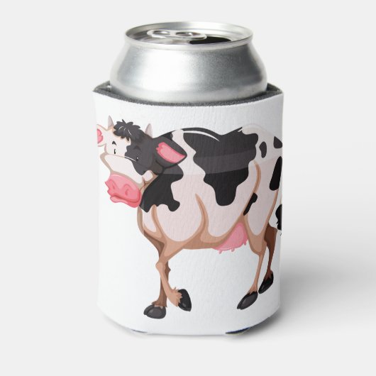 Cute koe blikjeskoeler (Blikje Achterkant)