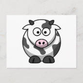 Cute Koe Briefkaart (Voorkant)
