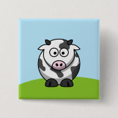 Cute Koe Button (Voorkant)