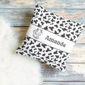 Cute Koe Calf Spots Sierkussen