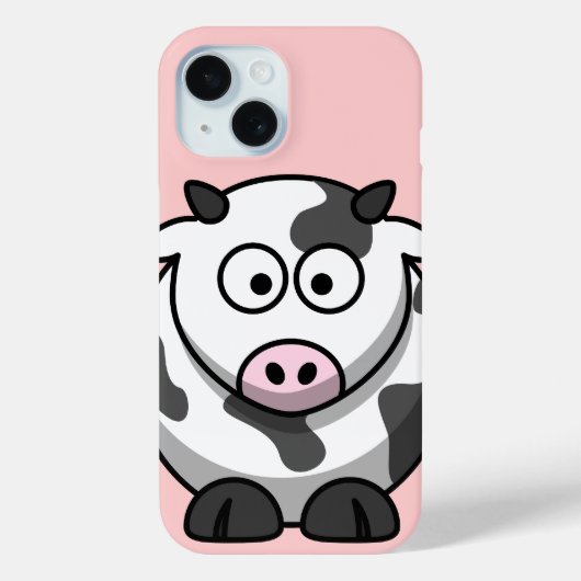 Cute Koe Cartoon Character Case-Mate iPhone Case (Achterkant)
